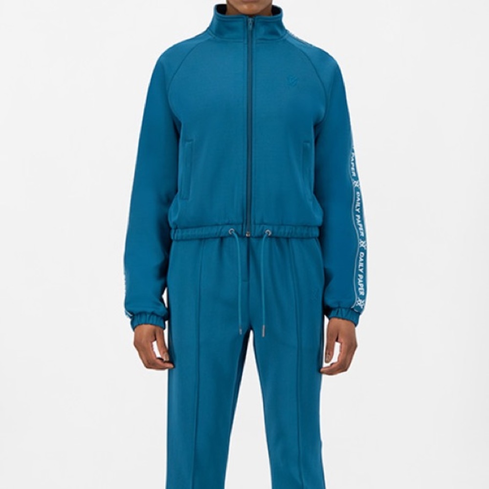 Daily Paper Etape Track jacket in Ink Blue size L NWT